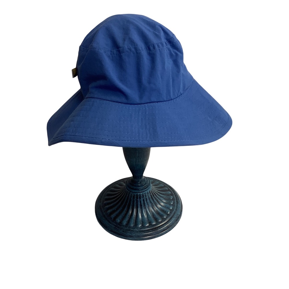 Solumbra Sun Hat Wide Brim Outdoor UV Protection Lightweight Blue Large USA